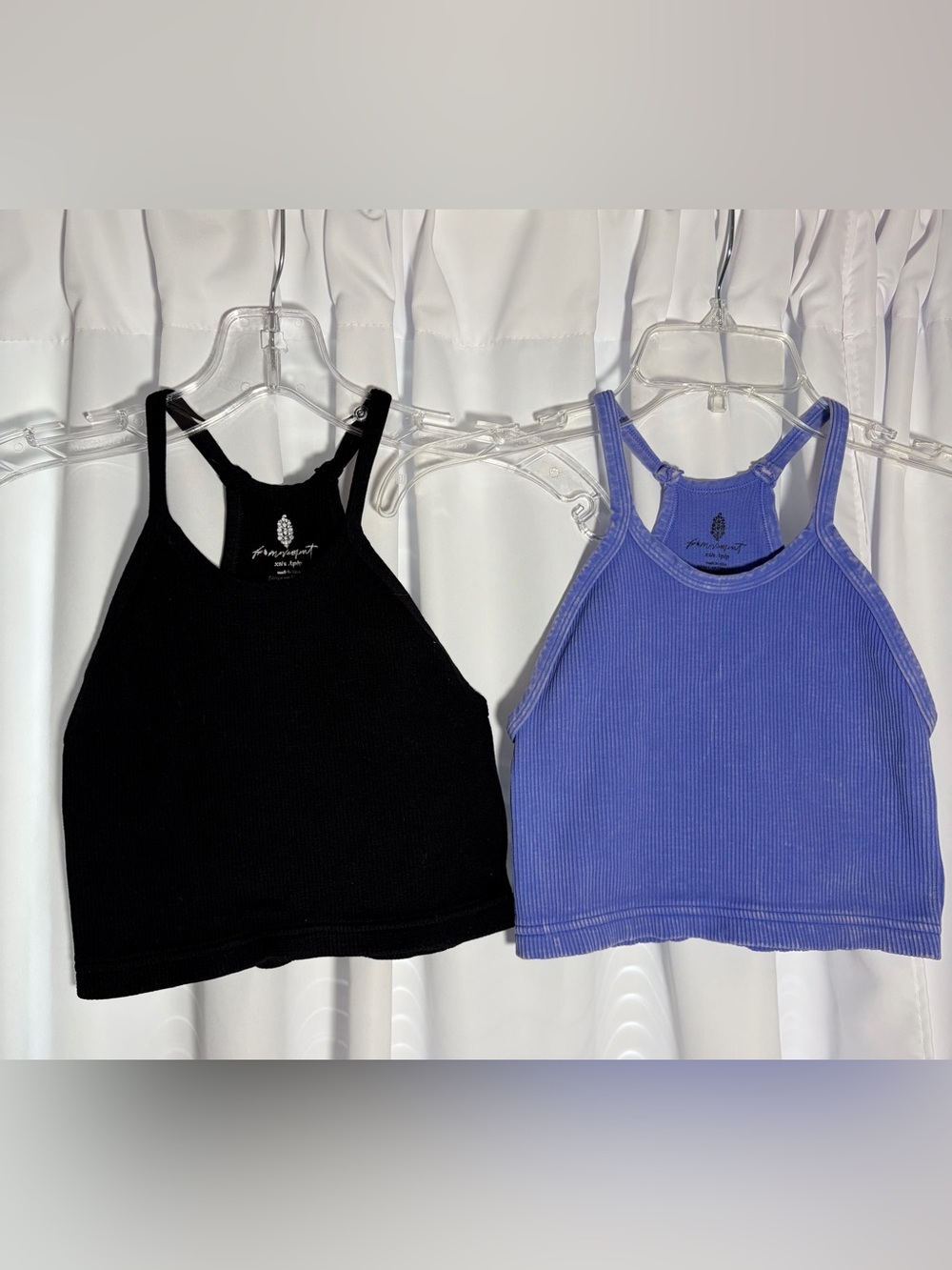 FREE PEOPLE MOVEMENT Tank Tops Bundle of 2 Black & Purple size XS/S